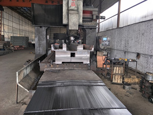 數(shù)控龍門銑加工機床床身